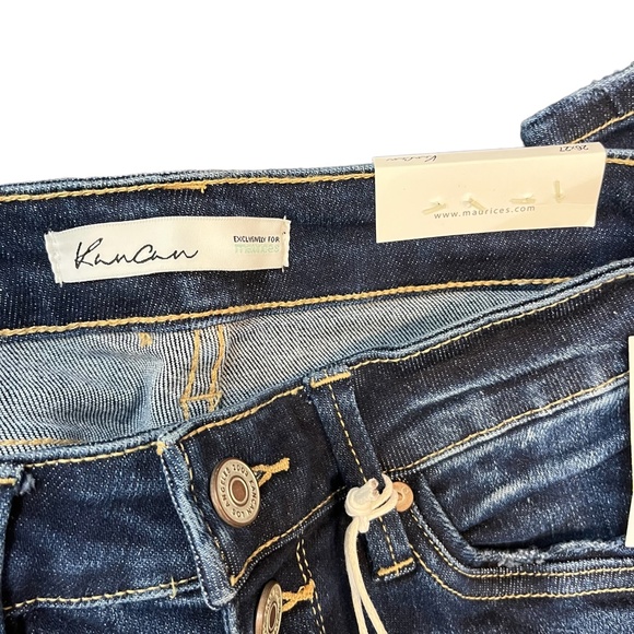 KanCan Women's High Rise Jeans - Dark Blue no tags, worn 2x like new - Picture 15 of 16